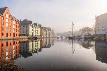 Obraz premium Alesund downtown views, Norway