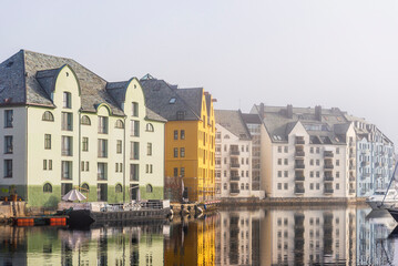 Alesund downtown views, Norway
