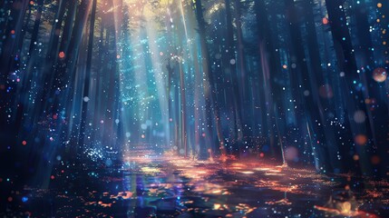 Thick acrylic illustration on pixiv, gorgeous gothic dark background,extreme iridescent reflection, over exposure,high brightness, shimmer pearly color,