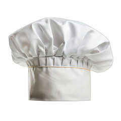Transparent Background Chef Hat PNG. High-Quality Isolated Culinary Headgear Image for Graphic Design.