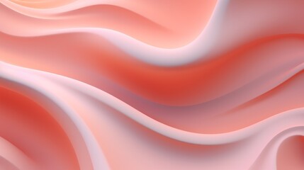 Obraz premium A pink wave with a very soft and smooth texture, background