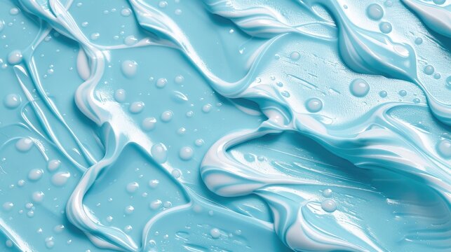 Blue and white creamy texture.