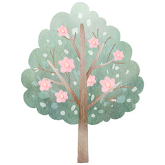 Tree watercolor