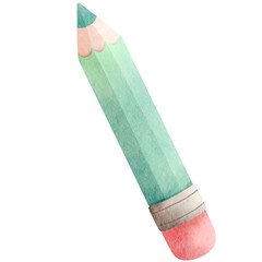 Pencil watercolor clipart-2