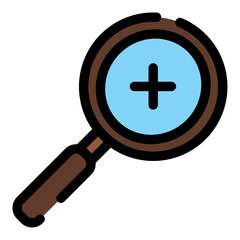 Fototapeta premium zoom in icon 