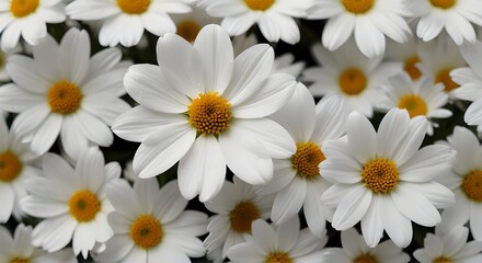 Obraz premium perennial flower white white back ground AI generated