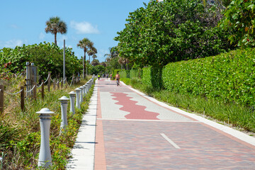 Photo of beach walk aria in South Florida