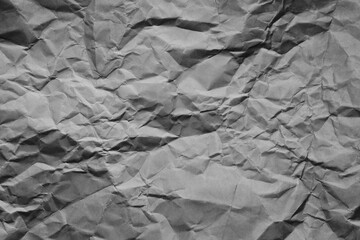 Texture of crumpled paper for background.