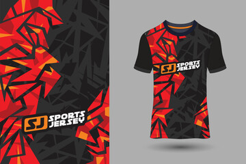 Sport Jersey Abstract background grunge texture pattern