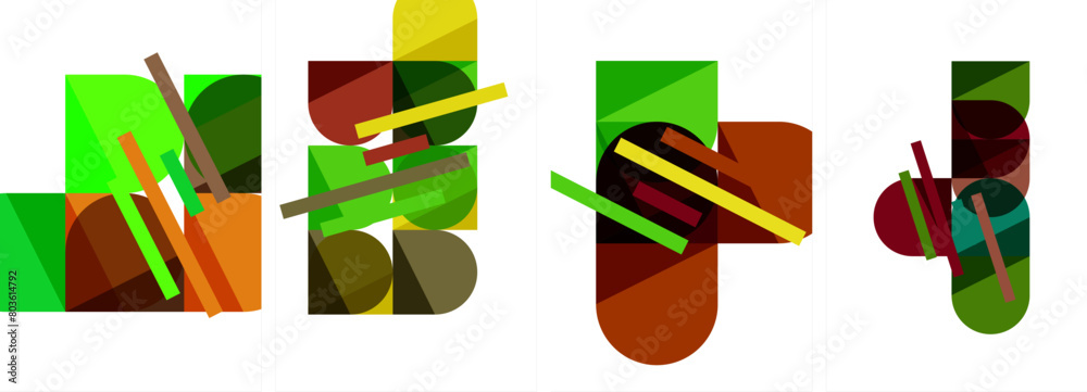 Poster Explore the world of vibrant graphics and modern art with the stylish Carmine pattern logo in a sleek rectangle font symbolizing the Brand Circle