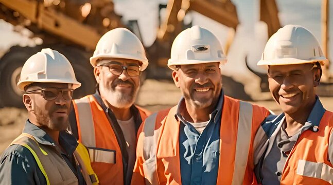 Work hard, play hard: Construction workers know how to balance their work with fun