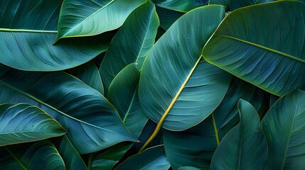Obraz premium Tropical leaf background