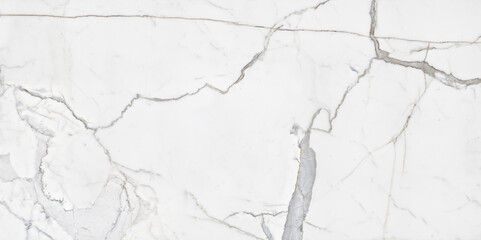 Background of white marble stone with grey veins for digital use.