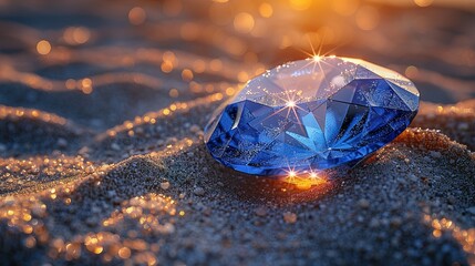 Vivid Vistas: The High Detail World of Shiny Gemstones