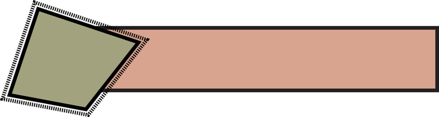 Fototapeta premium Textbox vector shape