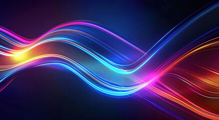 abstract colorful wave background.