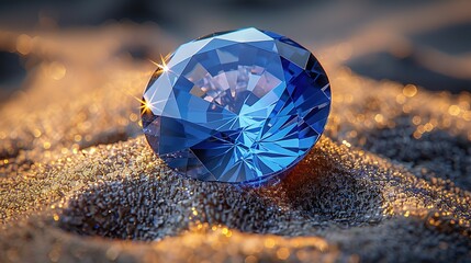 Sands of Lumine: Capturing the Subsurface Glow of Blue Jewels