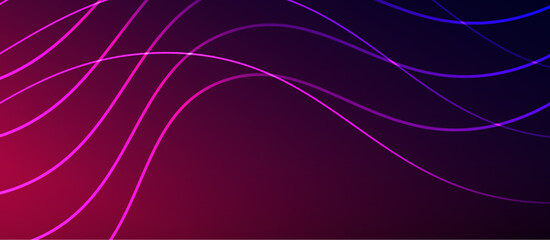 A vibrant pattern of water, violet, pink, and magenta waves set against a dark purple background, resembling an electric blue terrestrial plant