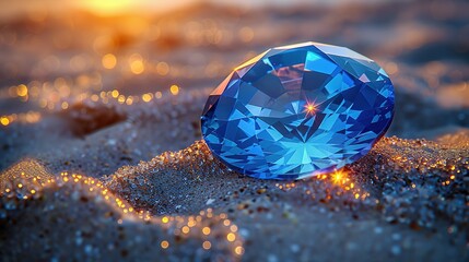 Radiant Reverie: Cinematic Lighting and the Faceted Beauty of Gems