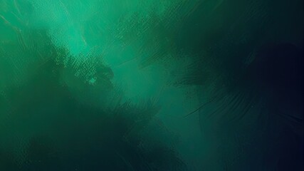 Obraz premium underwater green world background