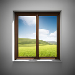 window, frame, weather, border, wall, interior