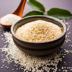 Fresh and healthy sesame seeds