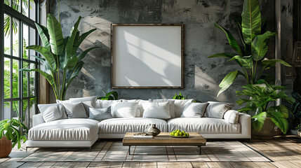 Contemporary living room background