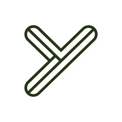 Monogram Y. Design vector Y logo. Monogram initial letter mark Y logo design. Monogram design vector logo. Monogram initial letter mark Y logo design. Simple Y monogram. Monogram Y design logo