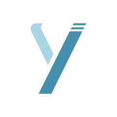 Monogram Y. Design vector Y logo. Monogram initial letter mark Y logo design. Monogram design vector logo. Monogram initial letter mark Y logo design. Simple Y monogram. Monogram Y design logo