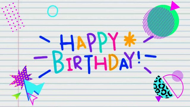 Animated Birthday Images – Browse 22,158 Stock Photos, Vectors, and ...
