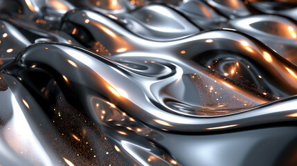 abstract background shiny metal wallpaper, business background 