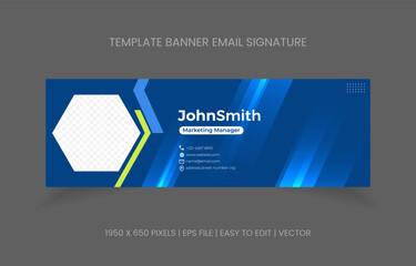 template design email signature