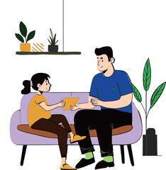 Family Enjoying Quality Time Together