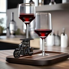 Group of wine glass holder for motorcycle splashes with motorcycle wine glass holder5