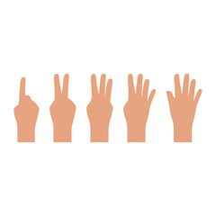 Hand gesture symbol