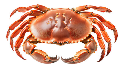 crab isolated on white background