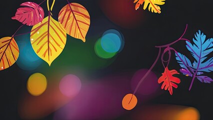 autumn leaves background