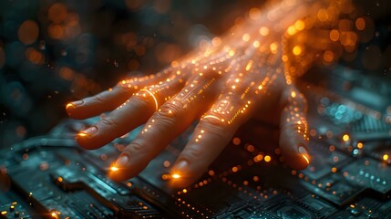 The Art of Digital Interaction: A Moment of Technological Discovery