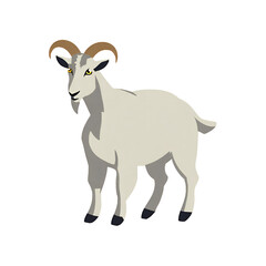 Goat Sticker, Sticker design, Generative AI