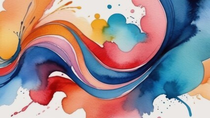 abstract watercolor background