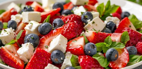 fresh fruit and vegetable salad
