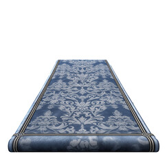 blue carpet