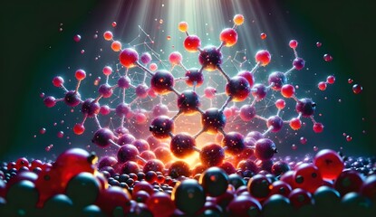 Quantum Fireworks: A Spectacular Display of Molecular Interaction
