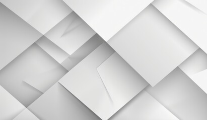 Abstract white and grey geometric background, in the style of a modern light gray gradient color scheme