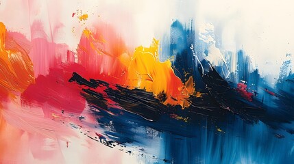 Abstract Watercolor Background. Generative AI.