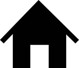 House icon. Home. Real estate. Flat style houses symbols for apps and websites.