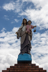 virgin mary and divine child