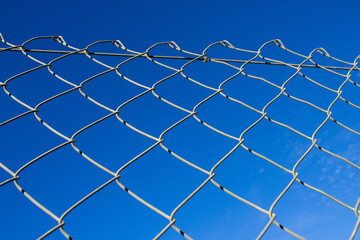 grey steel fence