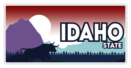 idaho state united states of america