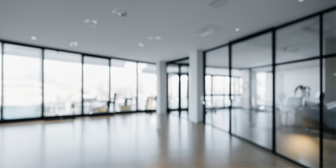 beautiful blurred background light modern office interior
